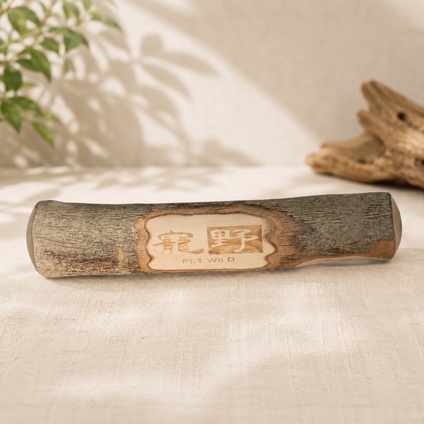 Olive wood stick material detail